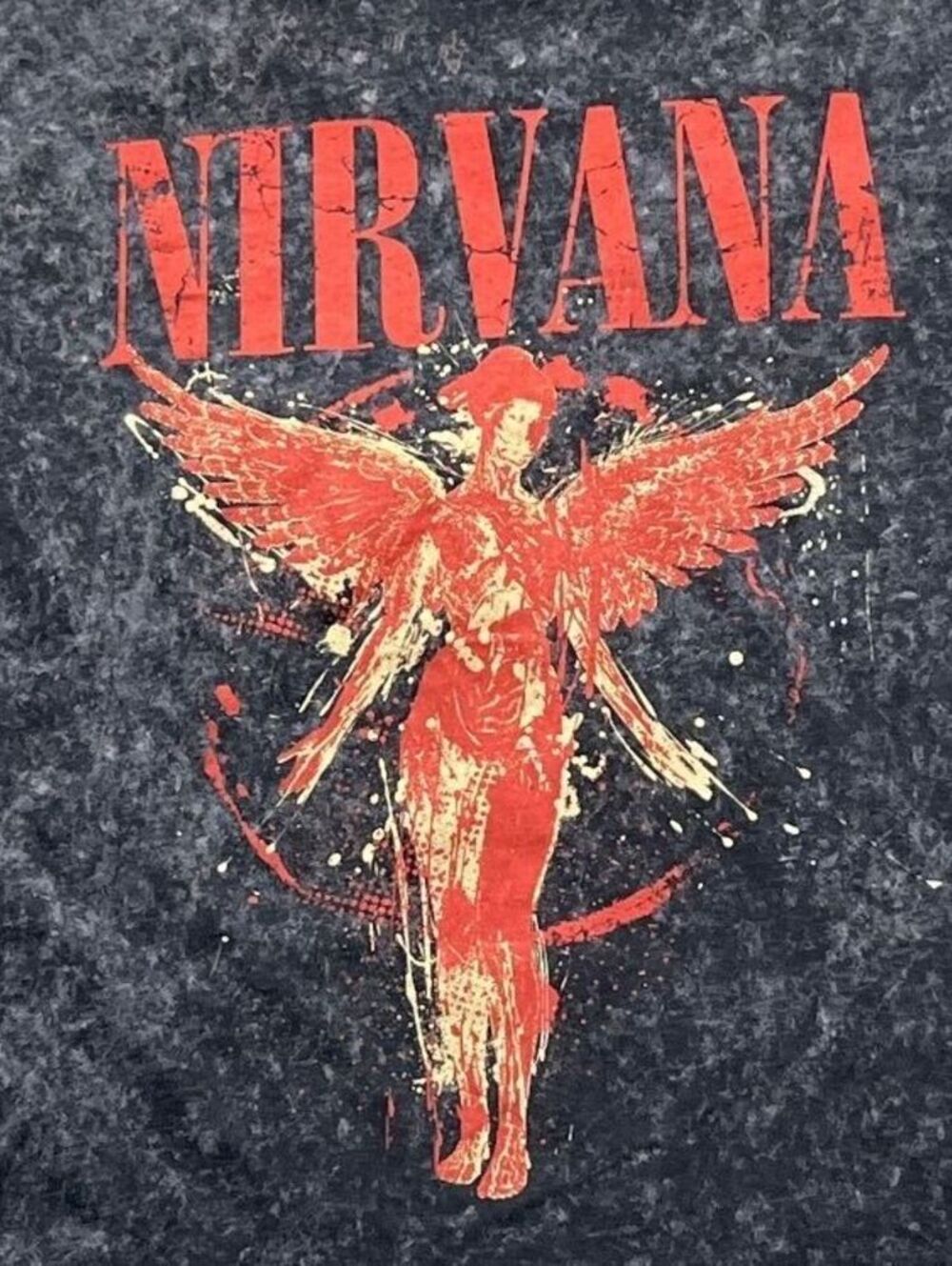 Nirvana Preowned Large Tie Dye T-shirt